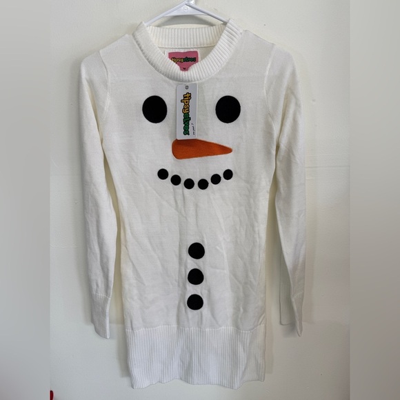 Tipsy Elves Women’s Sweater Dress - Snowman Christmas - Winter - Size XS - Picture 1 of 6